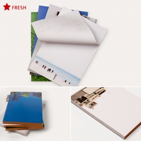 Notizblock. Fotos. DIN A6.