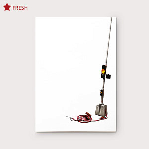 Notizblock. Ampel. DIN A5.