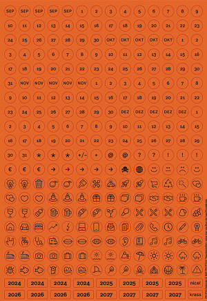 PACIFICOagenda Aufkleber Daten